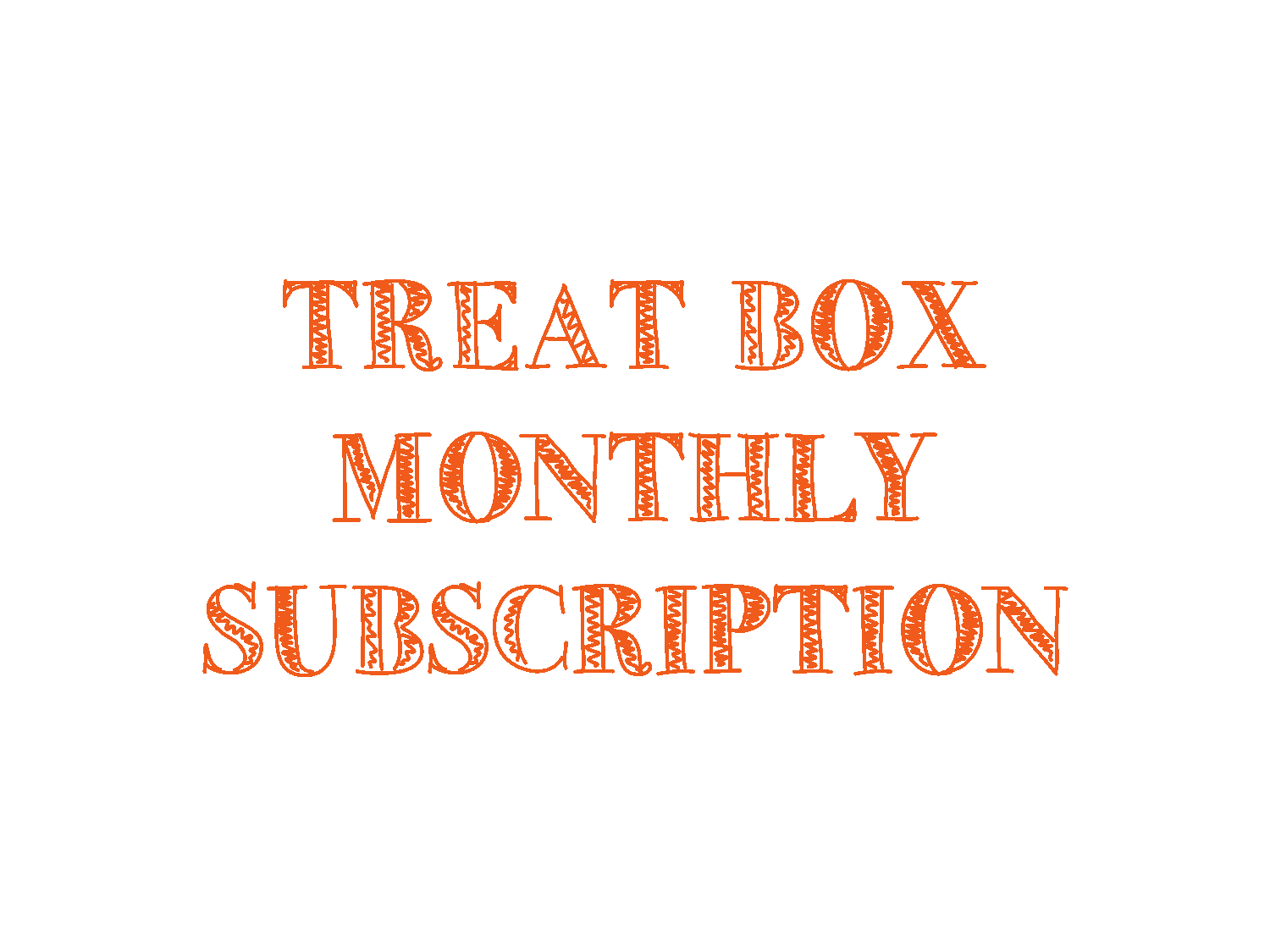 Natural Dog Treat Box Small Subscription (includes delivery)